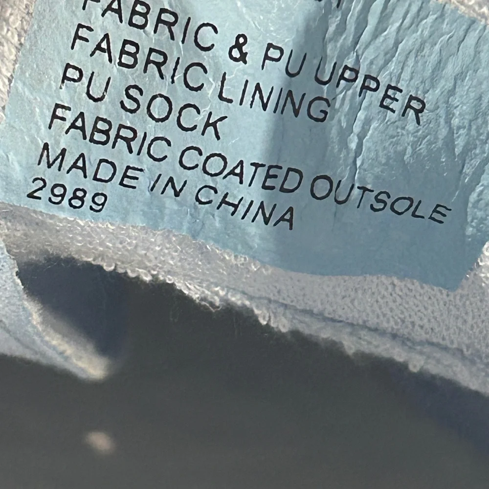 Madden Girl Light Blue Suede Sneakers with Cream Stripe and Gum Sole - Picture 12 of 12